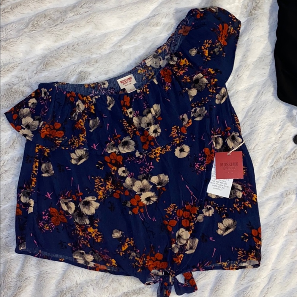 Mossimo one shoulder blouse - Picture 3 of 7